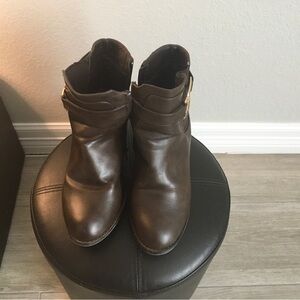 Brown Forever Ankle Boots